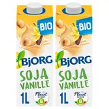 Bjorg Soja Vanille Boisson Végétale Bio, Lot de 2x1L