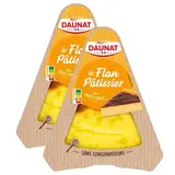 DAUNAT Flan pâtissier aux oeufs frais, Lot de 2x120g