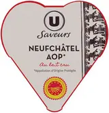 Neufchatel AOP au lait cru, U Saveurs (200 g)