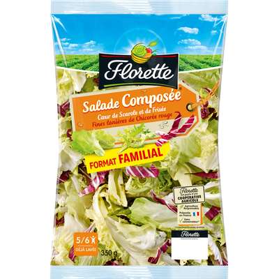 Mélange croquant, Florette (350 g)