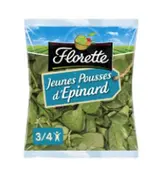 Jeunes pousses d'épinard, Florette (100 g)