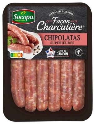 Chipolatas supérieures façon Charcutière, Socopa (x 6)