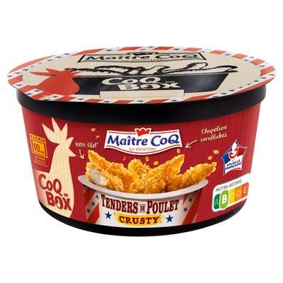 Tenders de poulet crusty, Maître Coq (380 g)