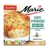 Tarte 3 fromages, Marie (180 g)