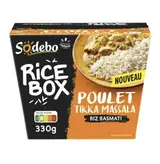 Rice Box poulet Tikka Massala, Sodebo (330 g)
