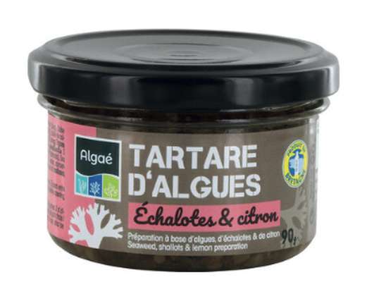 Tartinable d'algues échalotes et citron, Algaé (90 g)