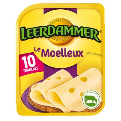 Leerdammer Le Moelleux en tranches (x 10, 250 g)