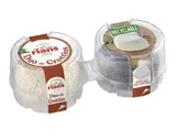Duo de crottins de chèvre nature et cendré, Rians (2 x 60 g)