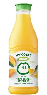 Jus d'orange avec pulpe, Innocent (900 ml)
