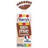 Pain de mie complet sans croûte 100% mie, Harry's (500 g)
