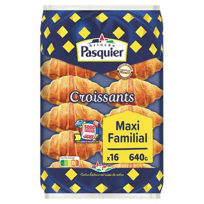 Croissants, Pasquier (x 16, 640 g)