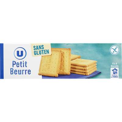 Petit beurre sans gluten, U (130 g)