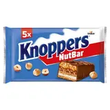 Knoppers Barres de lait et noisettes (x 5)