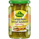Cornichons Américan Slices, Kuhne (185 g)