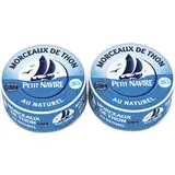 Morceaux de thon au naturel , Petit Navire (2 x 112 g)