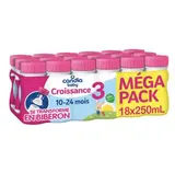 Lait 3ème âge jumbo pack - de 10 à 24 mois , Candia Baby (18 x 25 cl)