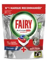 Tablettes lave-vaisselle 7 en 1, Fairy (x 40)