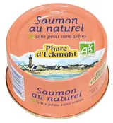 Saumon au naturel, en boîte 1/6, Phare d'Eckmuhl (132 g)