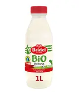 Lait pasteurisé entier BIO, Bridel (1 L)