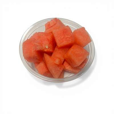 Pastèque fraiche en cubes "prêt à croquer" (115 g), Maroc