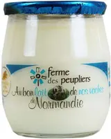 Yaourt nature, Ferme des Peupliers (125 g)