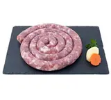 Saucisse fraiche artisanale coupée au couteau, Maison Conquet (500 - 550 g)