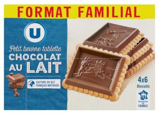 Petit Beurre tablette chocolat au lait, U (300 g)