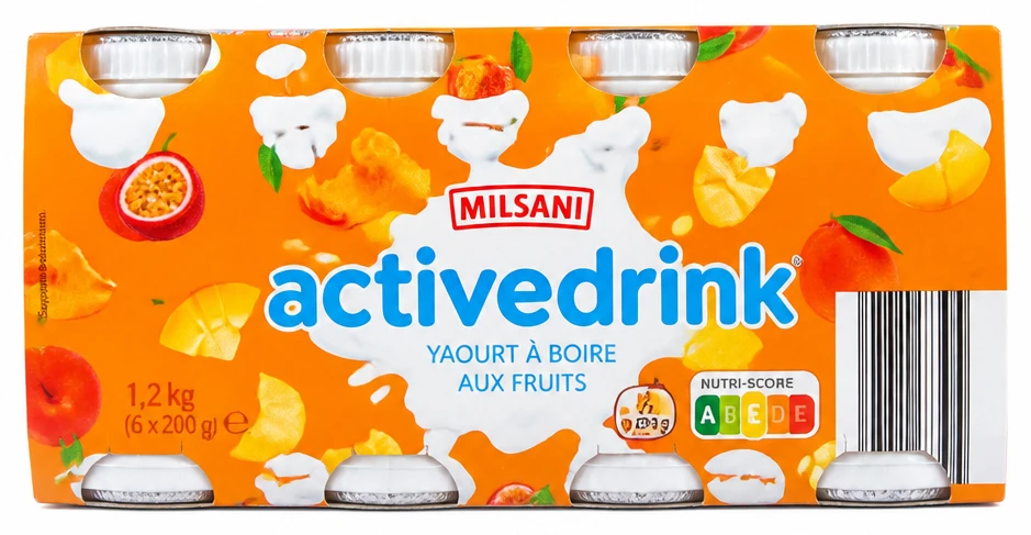 Milsani Yaourt à boire Activedrink