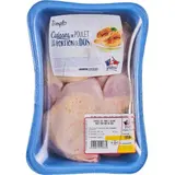 Cuisses de Poulet Blanc Avec Portion de Dos Petit Prix SIMPL