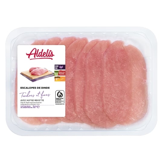 Escalope de Dinde Tendre et Fine ALDELIS