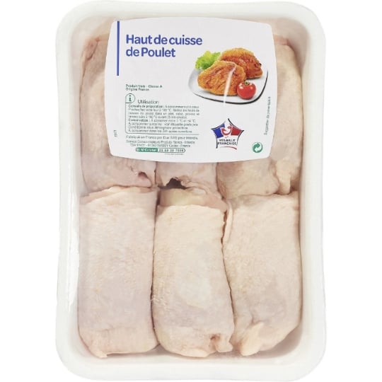 Hauts de Cuisses de Poulet Blanc Petit Prix