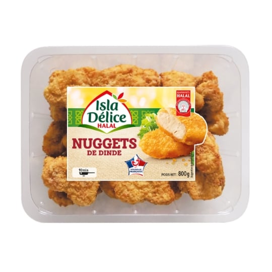 Nuggets  de dinde Halal ISLA DELICE