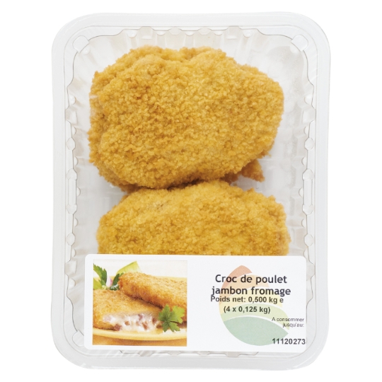 Cordon bleu de Poulet Jambon Fromage