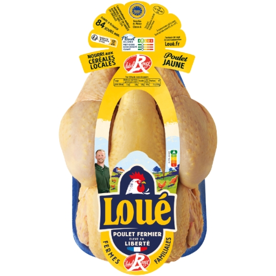 Poulet Entier Jaune Pac Label Rouge LOUE