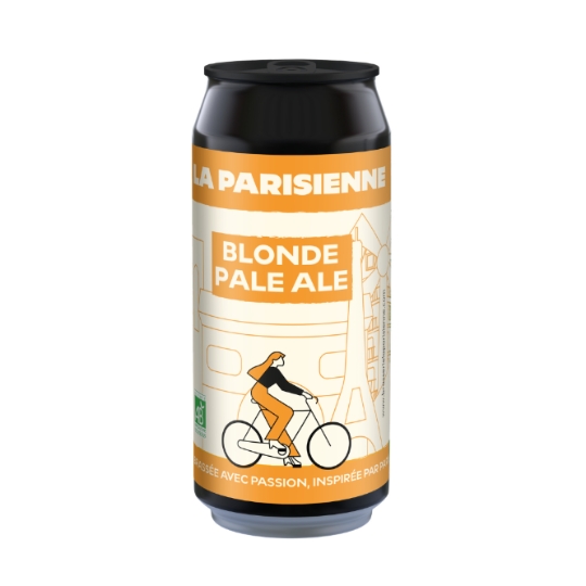 Bière Blonde Pale Ale Bio LA PARISIENNE