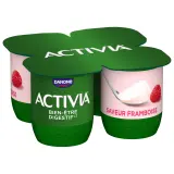 ACTIVIA Probiotiques - Yaourt au bifidus à la framboise