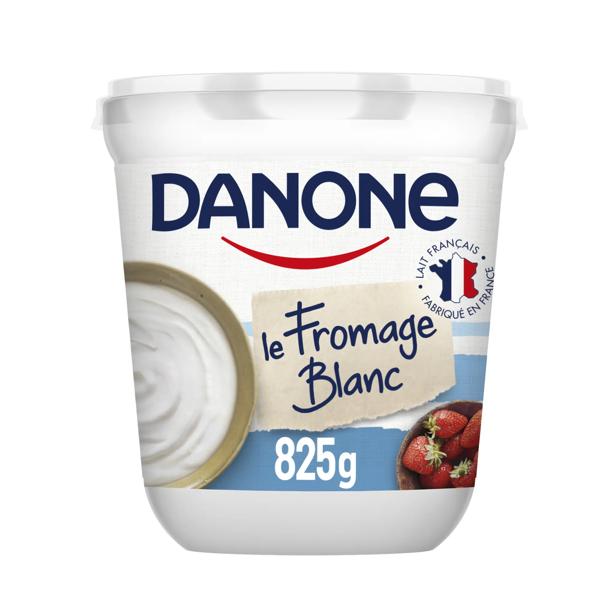 DANONE Fromage blanc nature 3,2% MG