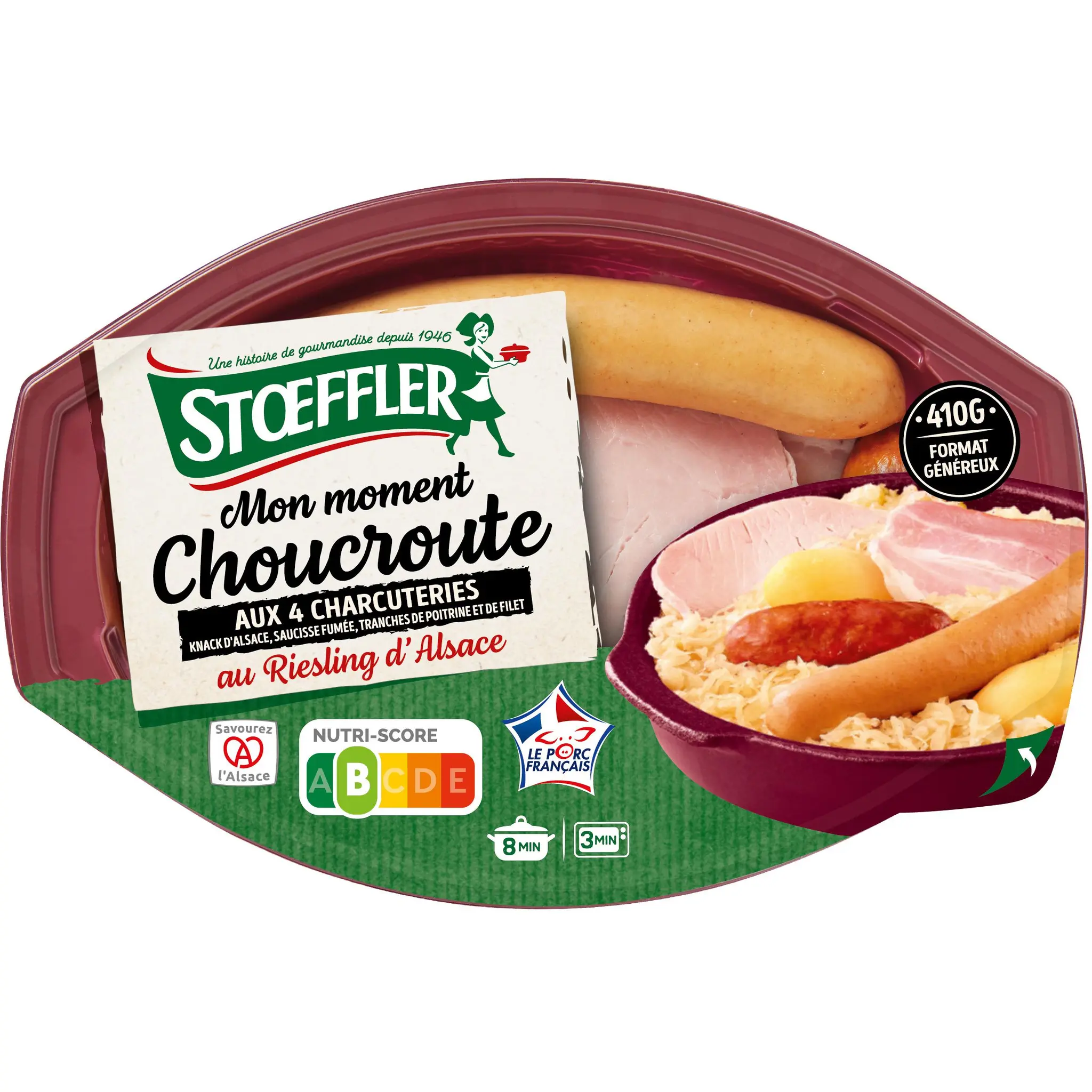 STOEFFLER Mon moment choucroute aux 4 charcuteries