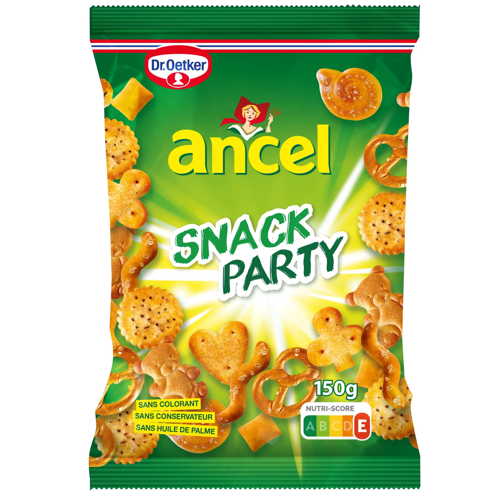 ANCEL Snack party mix de biscuits salés bretzels