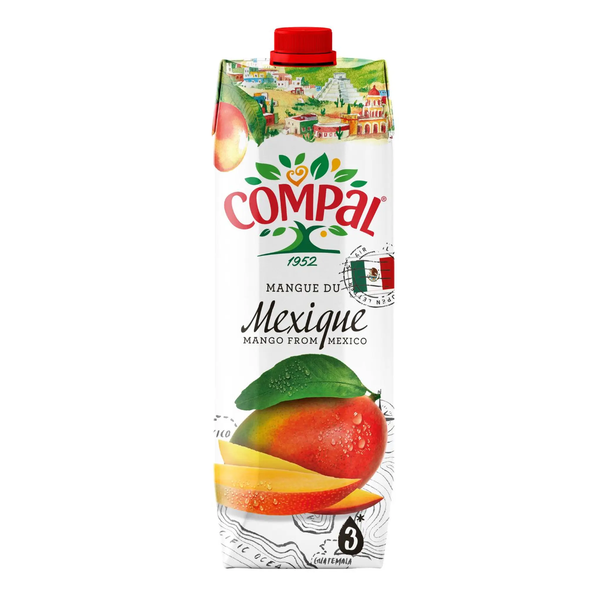 COMPAL Nectar de mangue de Colombie brick
