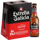 ESTRELLA Galicia bière blonde 5.4% bouteilles