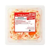 Auchan Le Traiteur Duo ananas et carottes au surimi, 200g