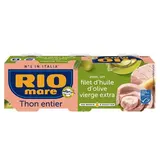 Rio Mare Thon Entier MSC avec un filet d'Huile d'Olive Vierge Extra en conserve, 3x65g