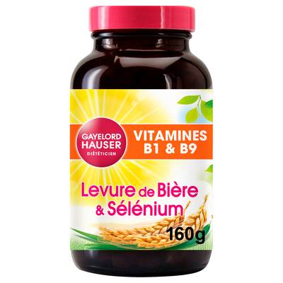 Gayelord Hauser Comprimés de levure de bière et Sélénium, 160g