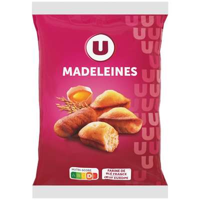 Madeleines Coquilles, U (500 g)
