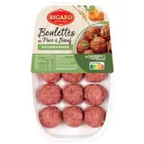 Boulettes au porc et boeuf gourmandes, Bigard (x 15, 375 g)