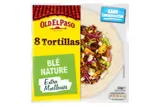 Tortilla de blé nature, Old El Paso (x 8, 326 g)