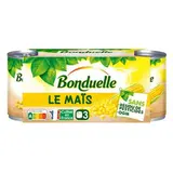 Maïs sans résidu, Bonduelle (x 3, 420 g)