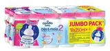 Lait 2ème âge jumbo pack - dès 6 mois , Candia Baby  (18 x 25 cl)