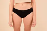 Culotte menstruelle flux abondant en coton bio T36 - noire, JHO (x 1)